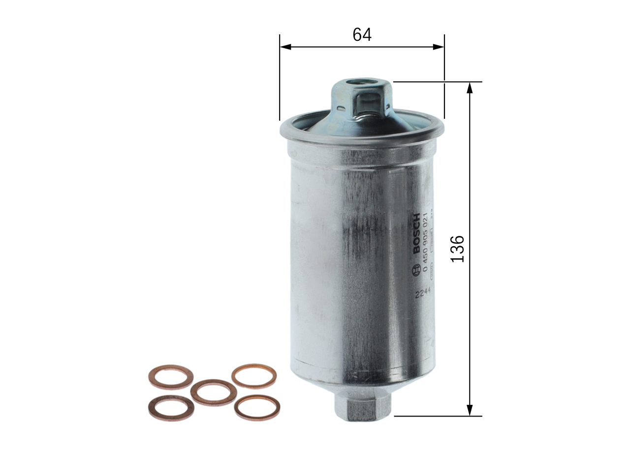 Filtru combustibil BOSCH 0450905021