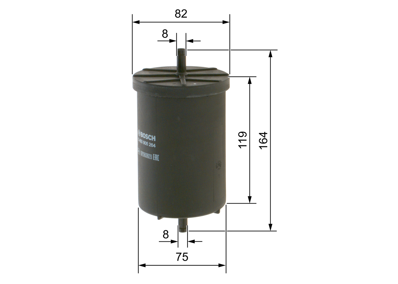 Filtru combustibil BOSCH 0450905264