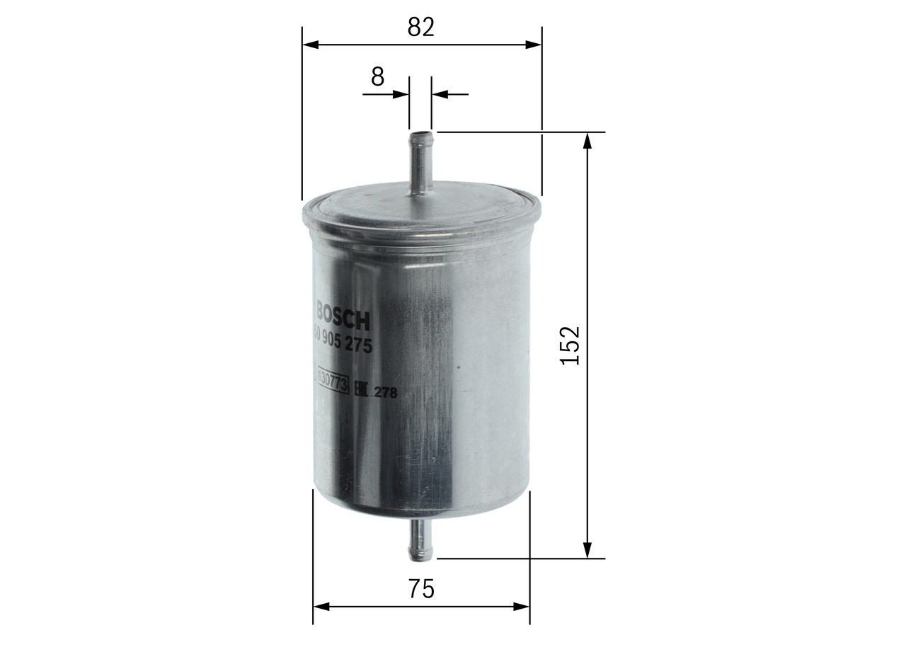 Filtru combustibil BOSCH 0450905275