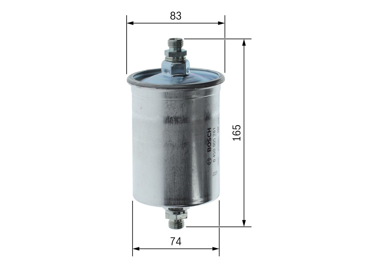 Filtru combustibil BOSCH 0450905281