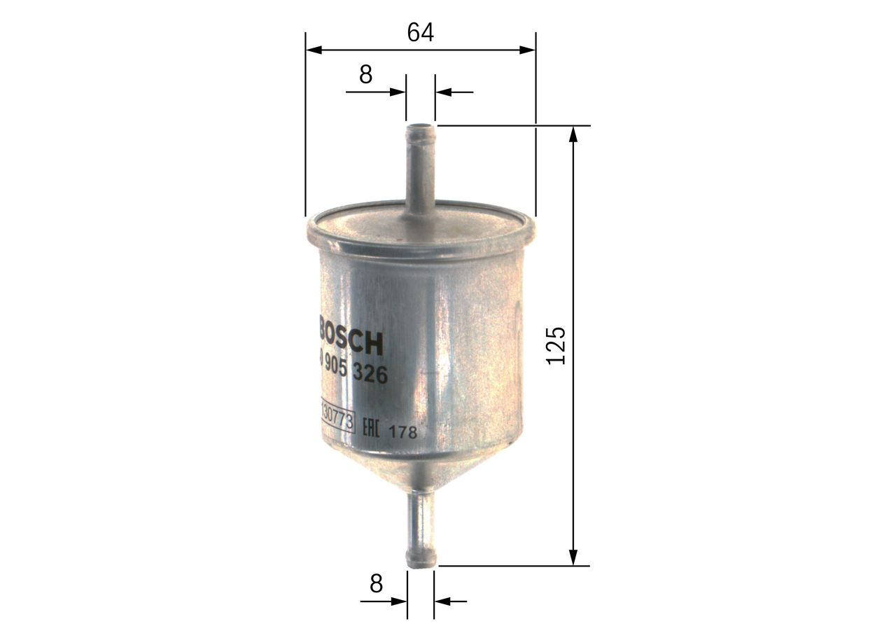 Filtru combustibil BOSCH 0450905326