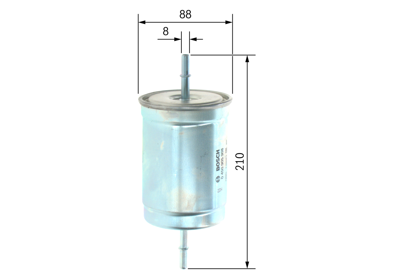 Filtru combustibil BOSCH 0450905908
