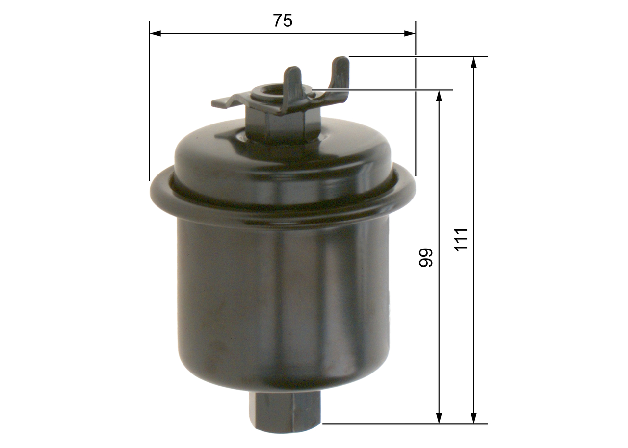 Filtru combustibil BOSCH 0450905916