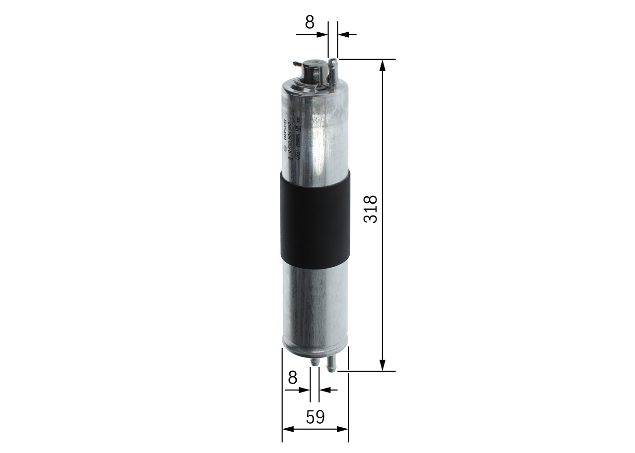 Filtru combustibil BOSCH 0450905952