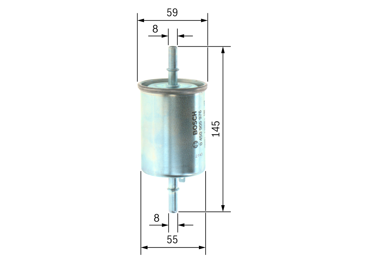 Filtru combustibil BOSCH 0450905976