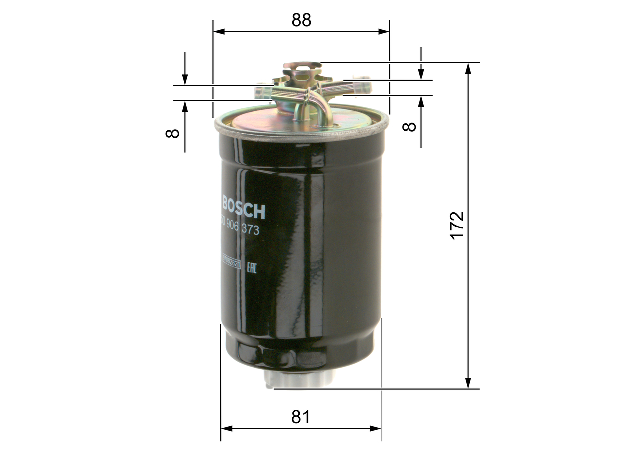 Filtru combustibil BOSCH 0450906373