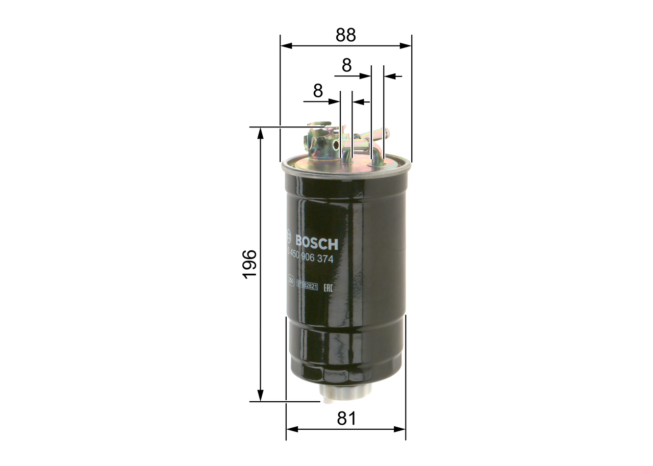 Filtru combustibil BOSCH 0450906374