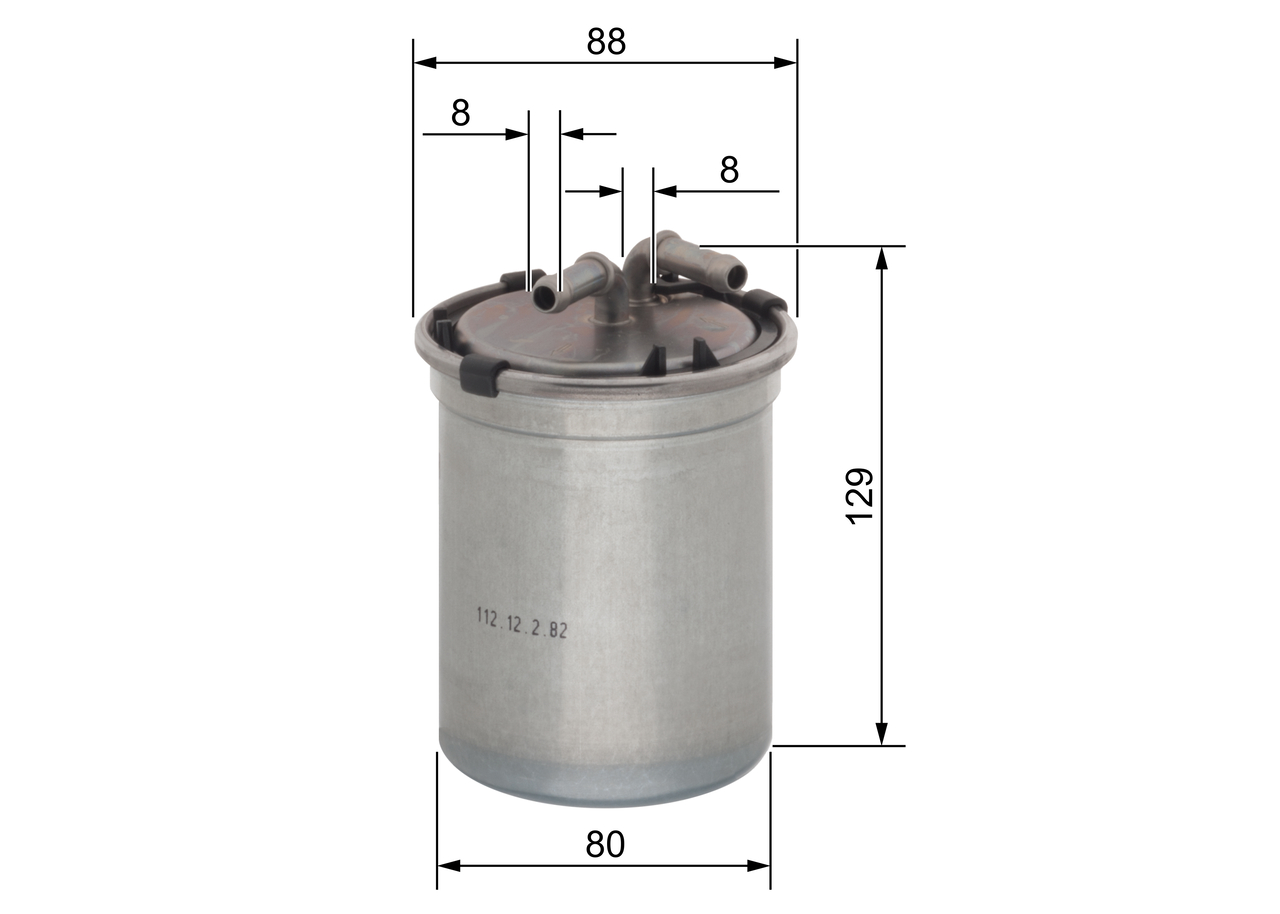 Filtru combustibil BOSCH 0450906500