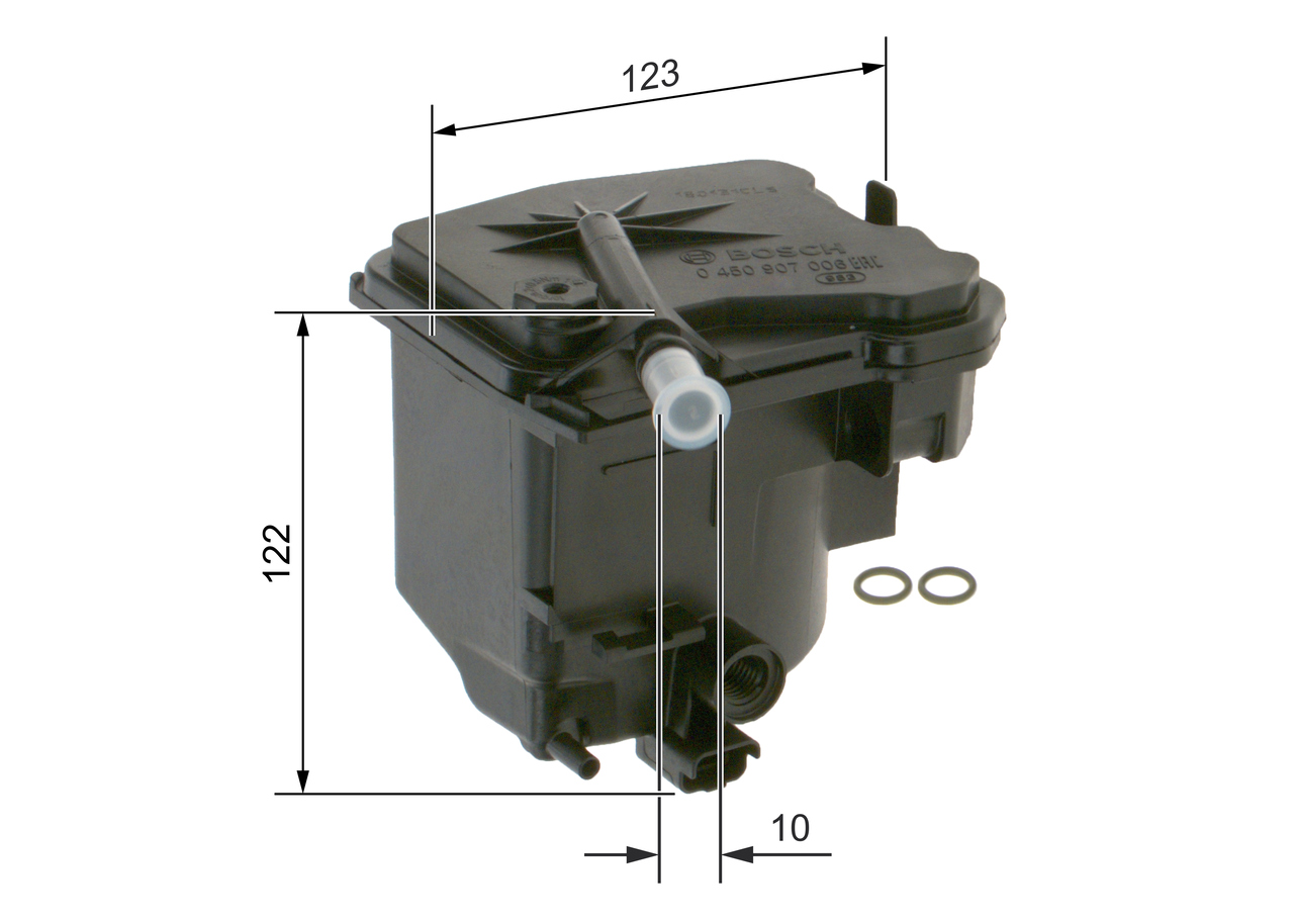 Filtru combustibil BOSCH 0450907006