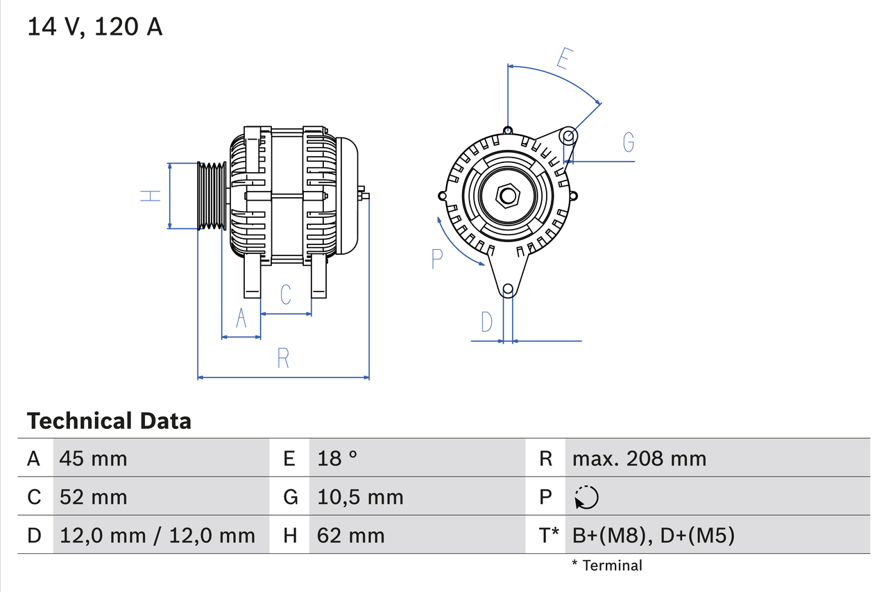 Bec semnalizator BOSCH 1987302815