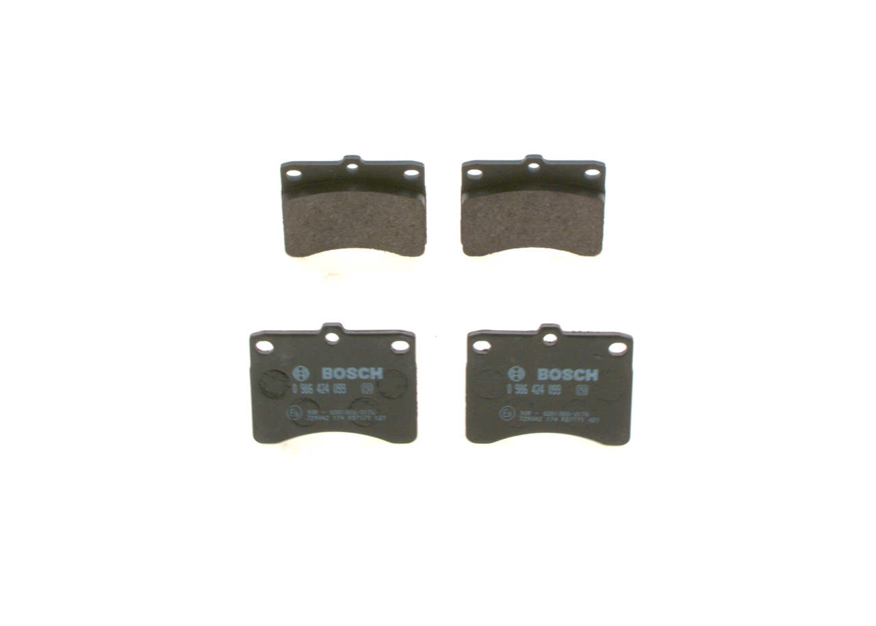 Placute frana BOSCH 0986424099