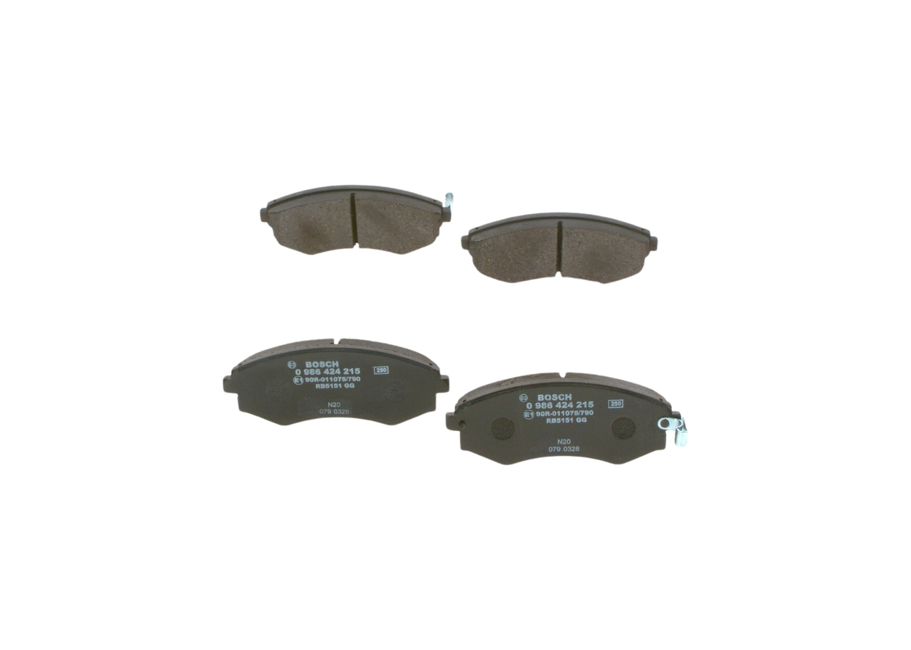 Placute frana BOSCH 0 986 424 215