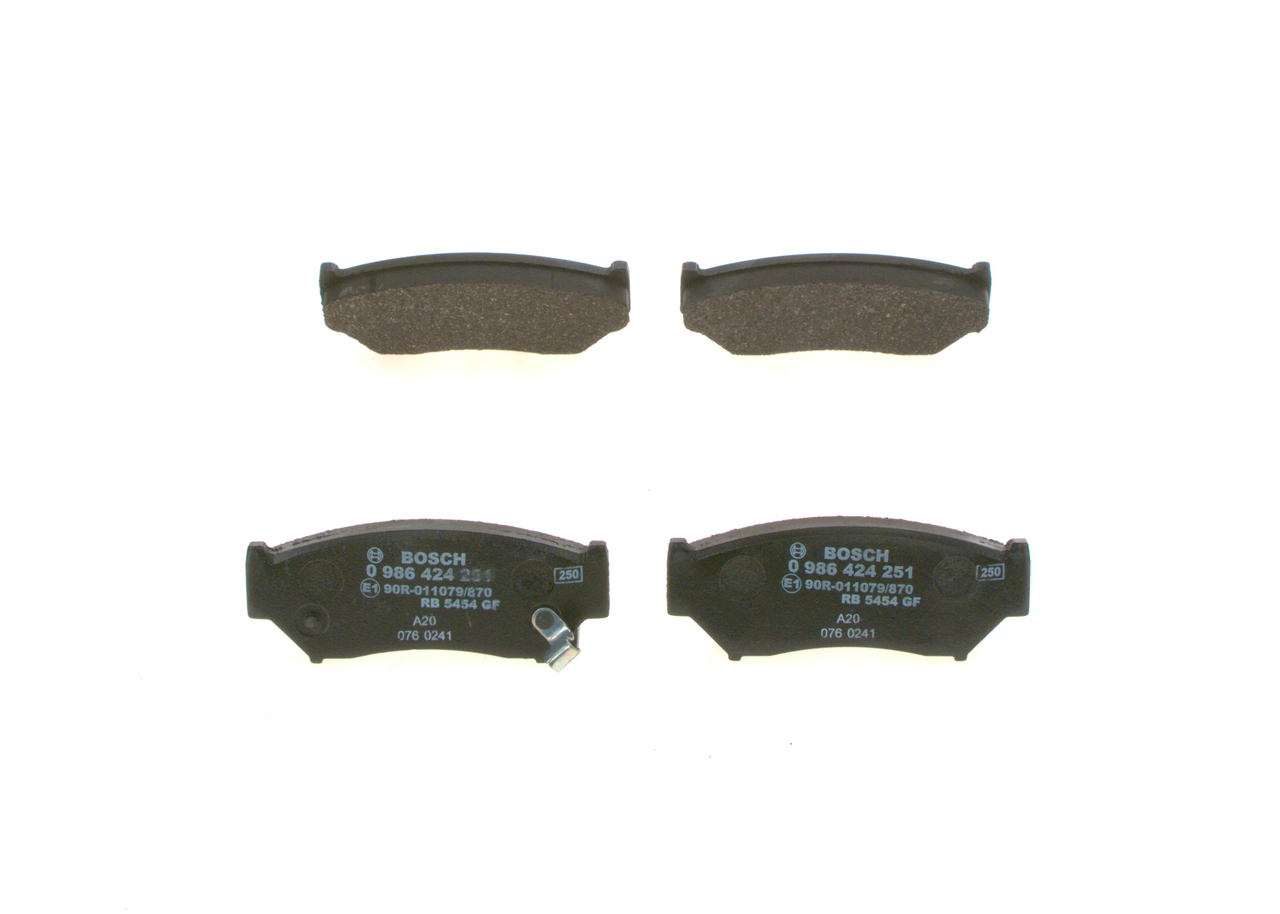 Placute frana BOSCH 0 986 424 251