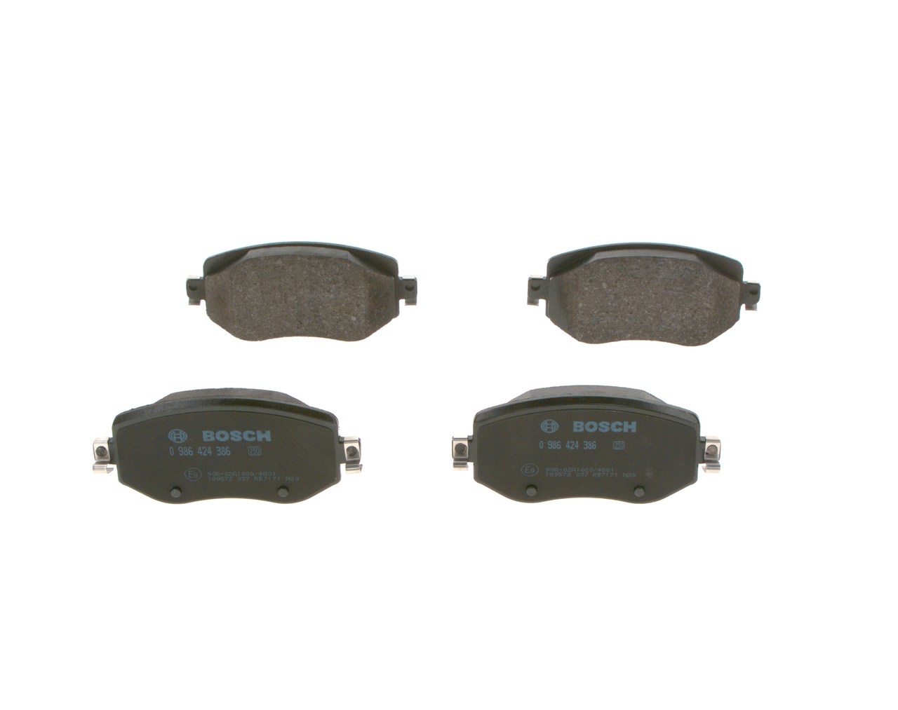 Placute frana BOSCH 0 986 424 386