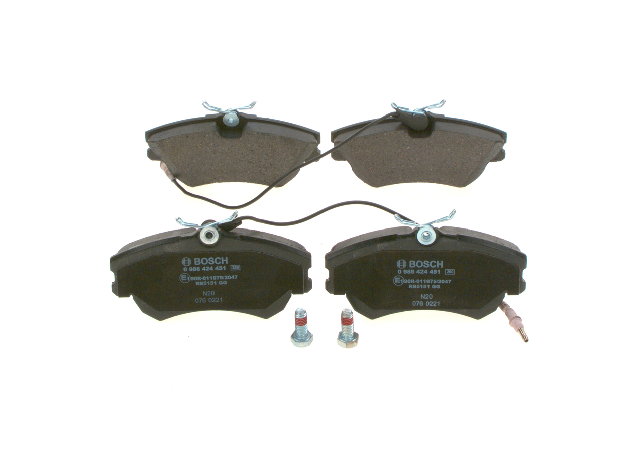 Placute frana BOSCH 0 986 424 451