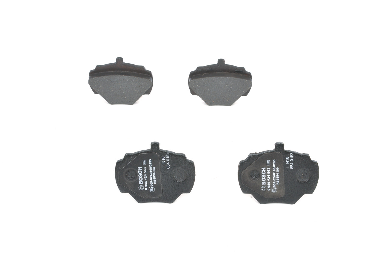 Placute frana BOSCH 0 986 424 563