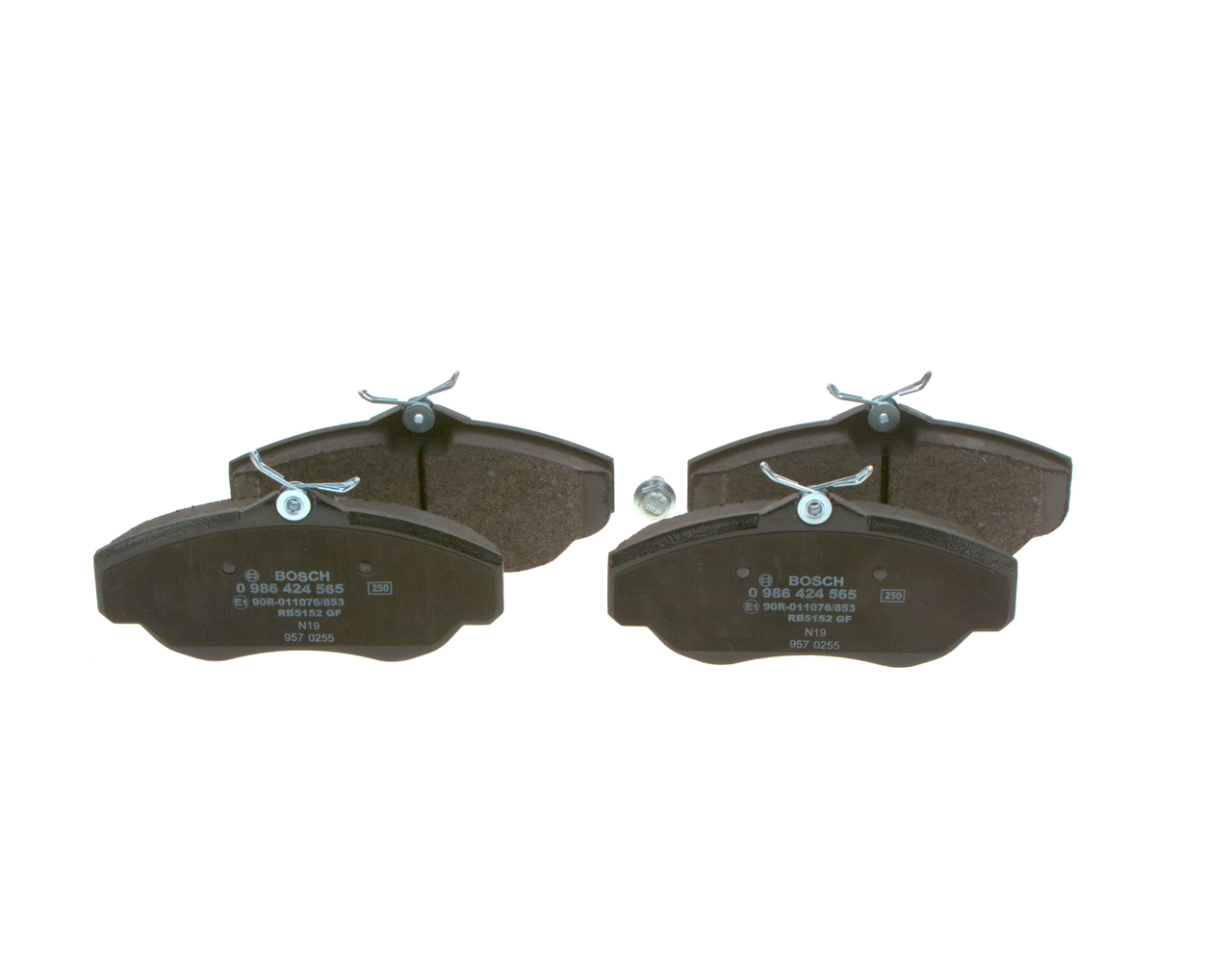 Placute frana BOSCH 0986424565