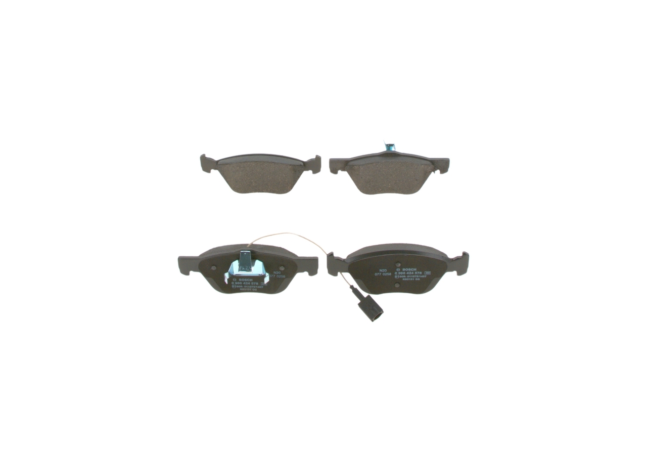 Placute frana BOSCH 0 986 424 578