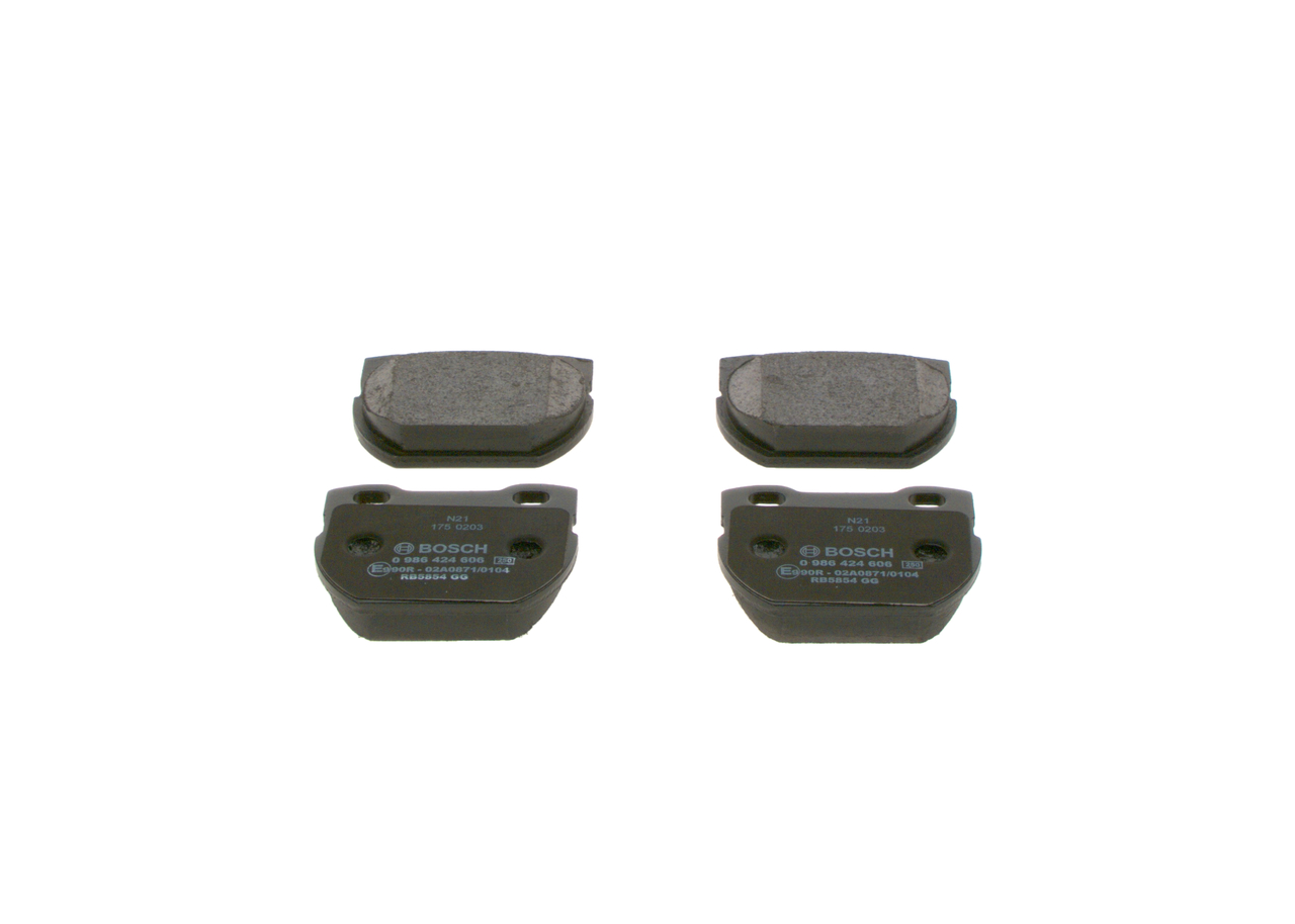 Placute frana BOSCH 0 986 424 606