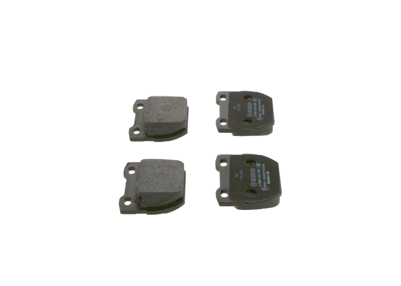 Placute frana BOSCH 0986424606