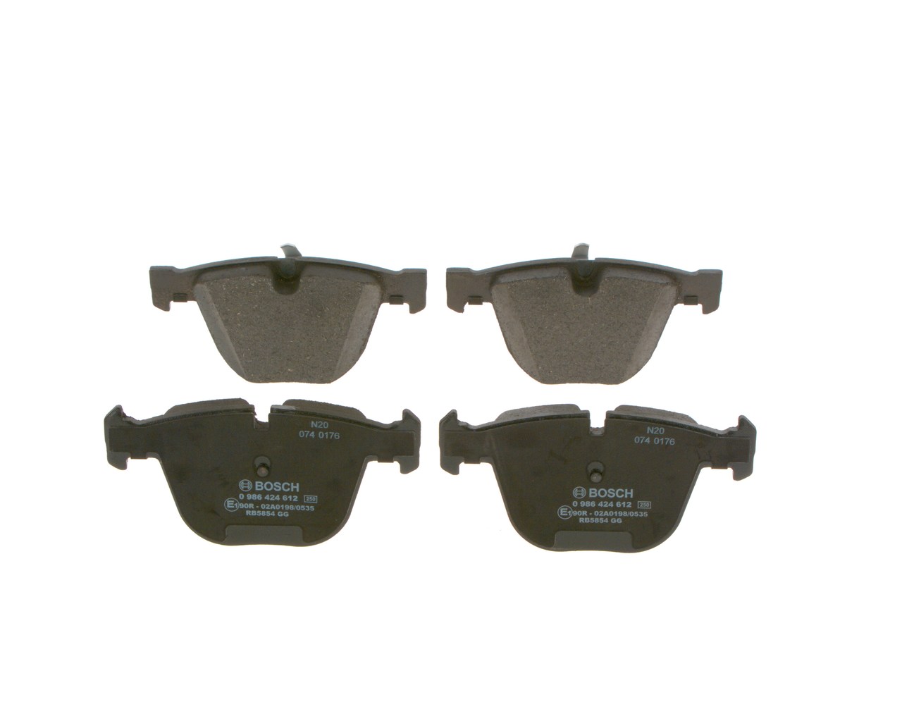 Placute frana BOSCH 0986424612