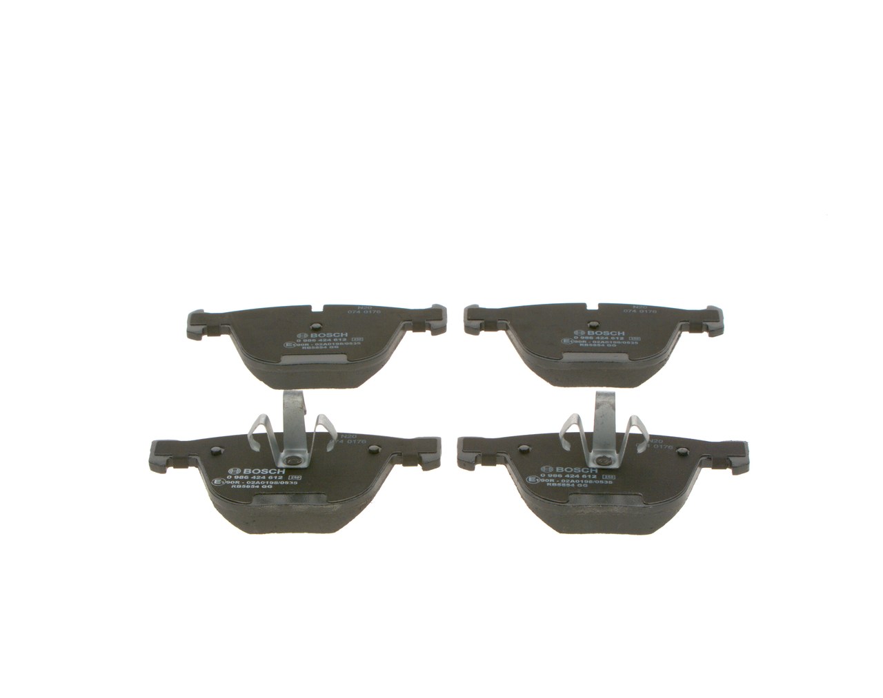 Placute frana BOSCH 0986424612