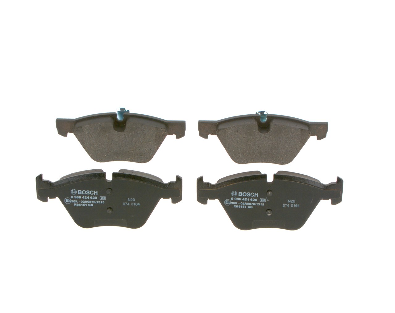 Placute frana BOSCH 0986424620