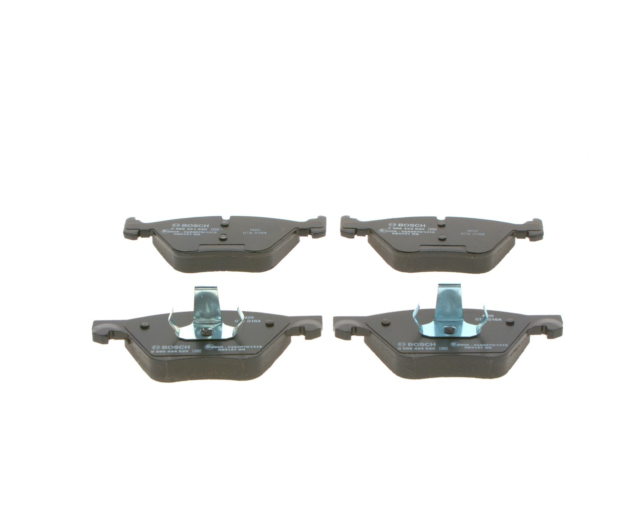 Placute frana BOSCH 0986424620