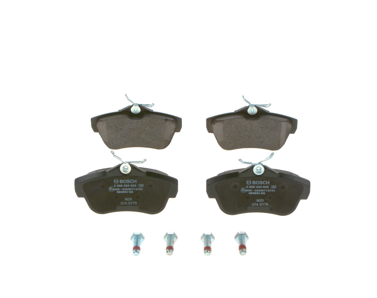 Placute frana BOSCH 0 986 424 625