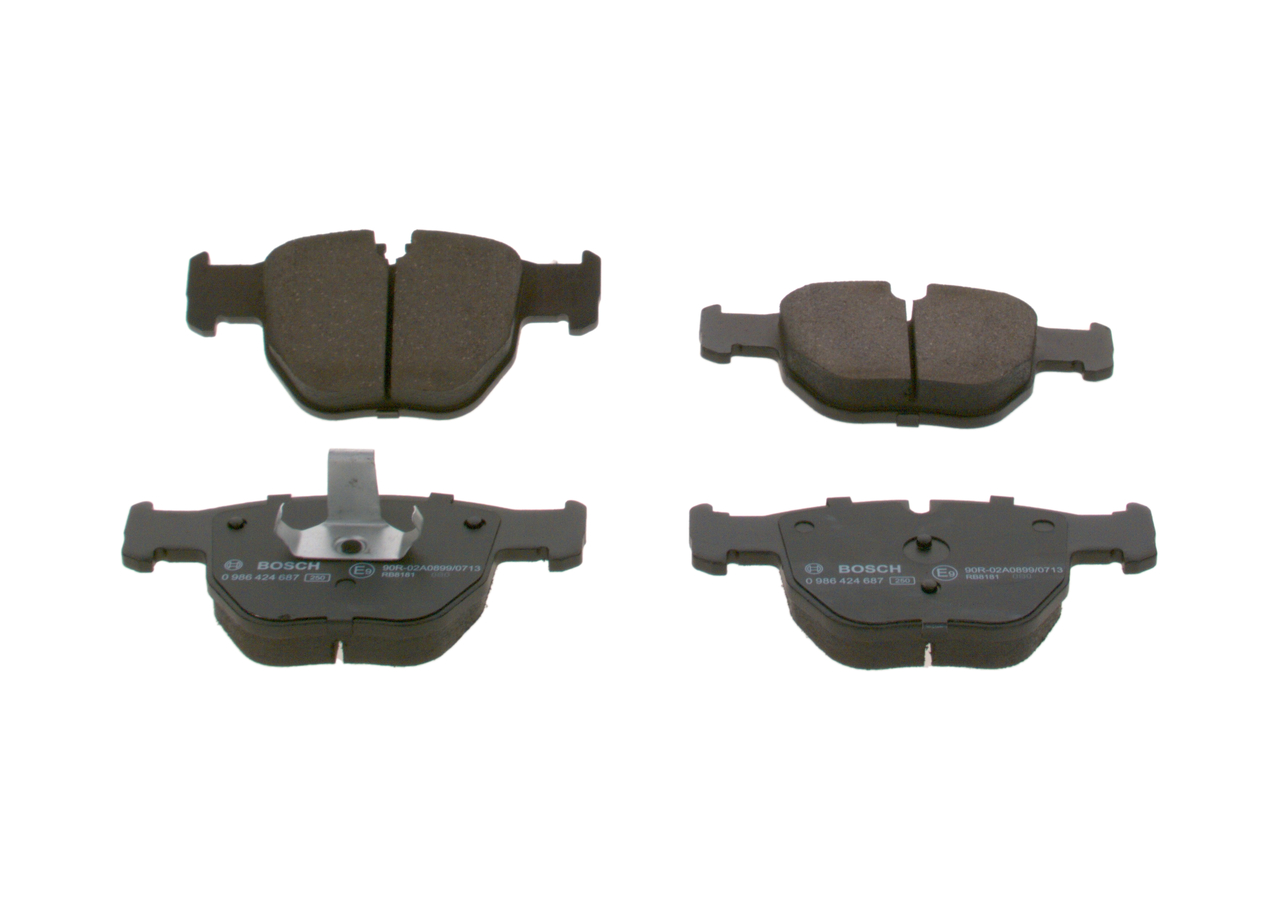 Placute frana BOSCH 0 986 424 687