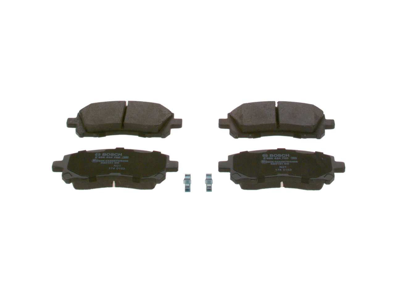 Placute frana BOSCH 0 986 424 700