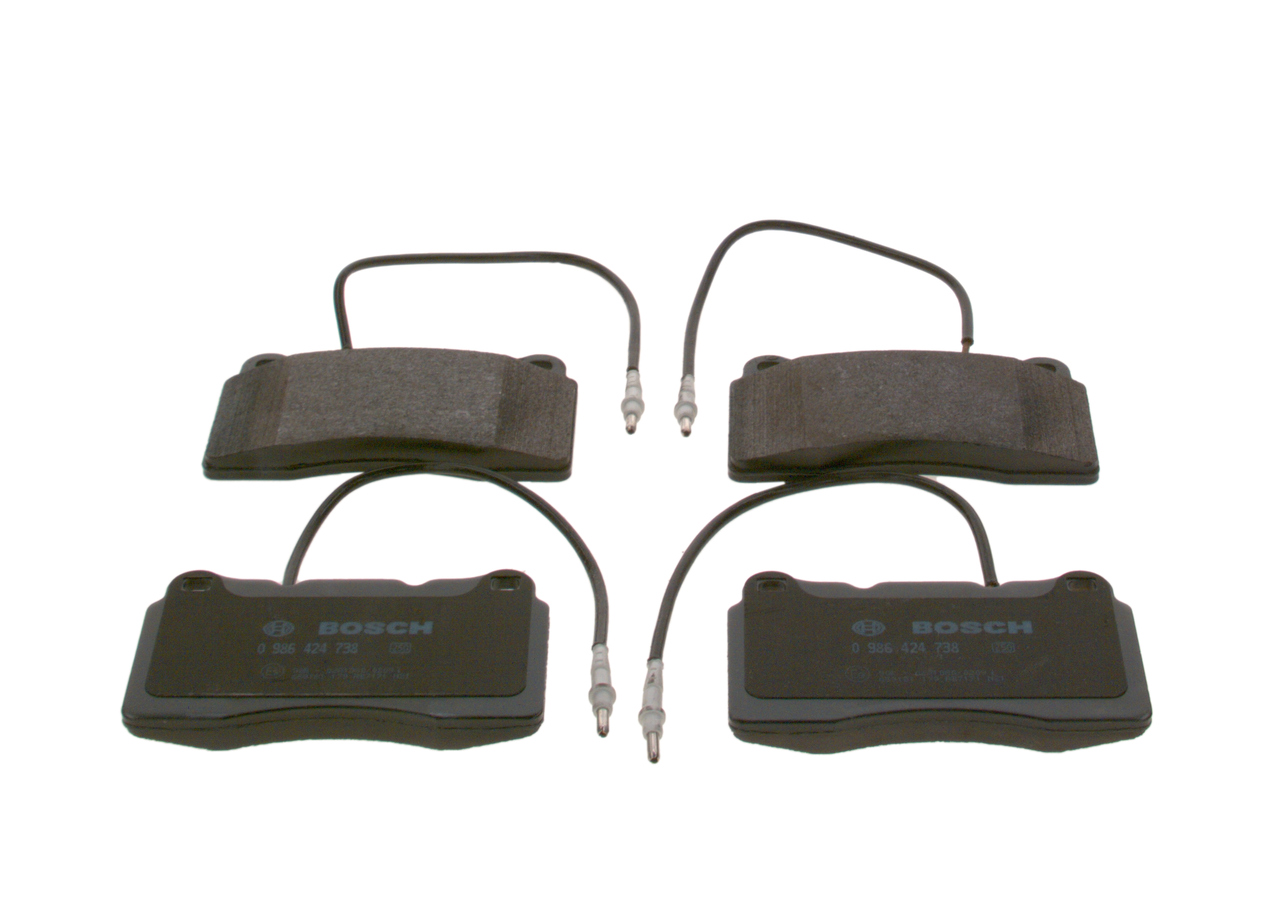 Placute frana BOSCH 0 986 424 738
