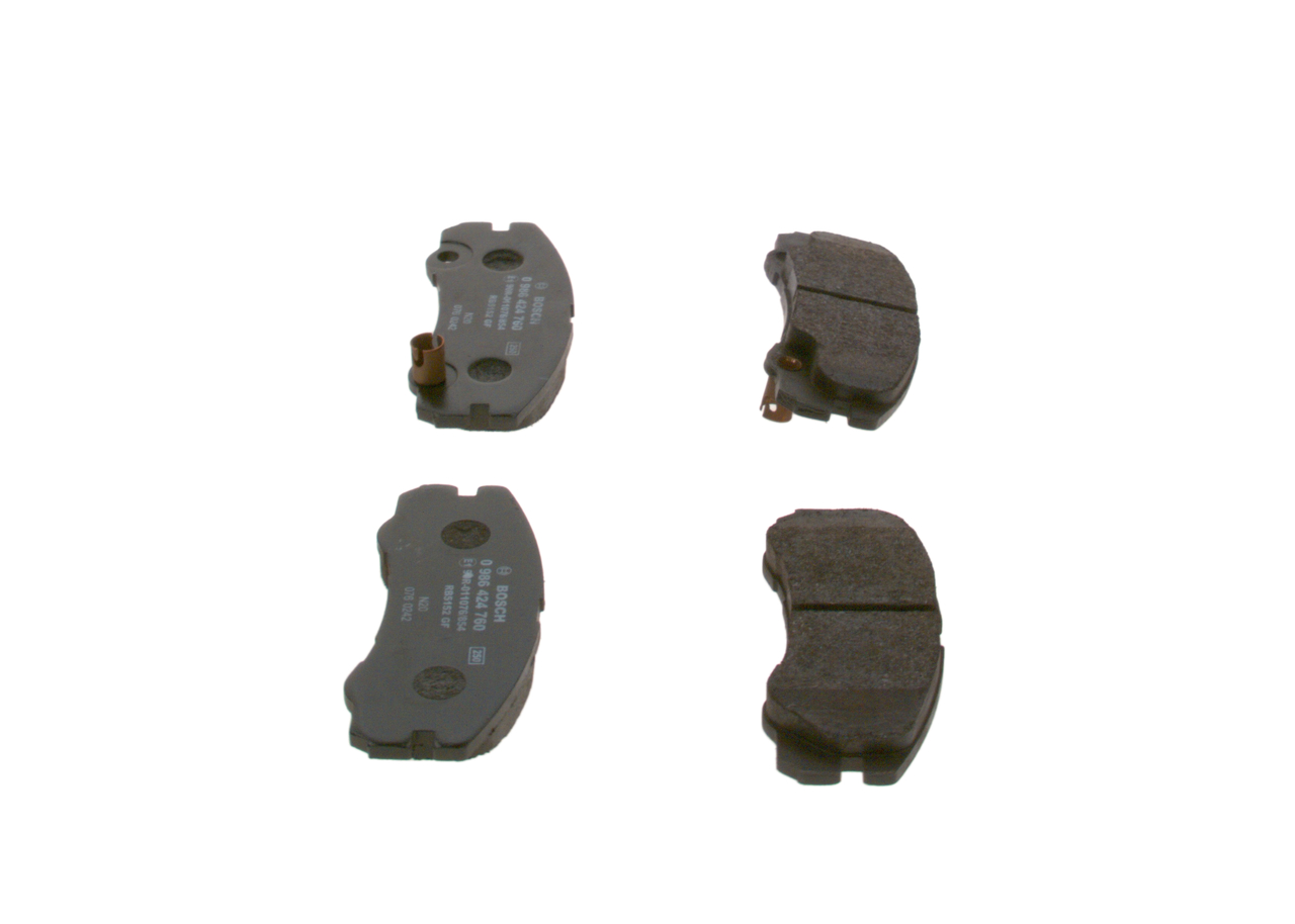 Placute frana BOSCH 0986424760