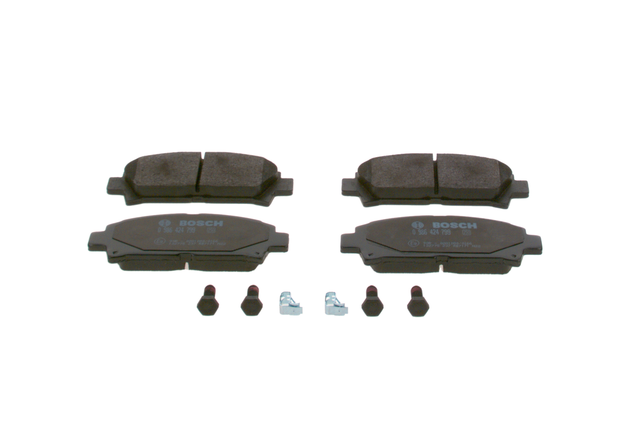 Placute frana BOSCH 0 986 424 799