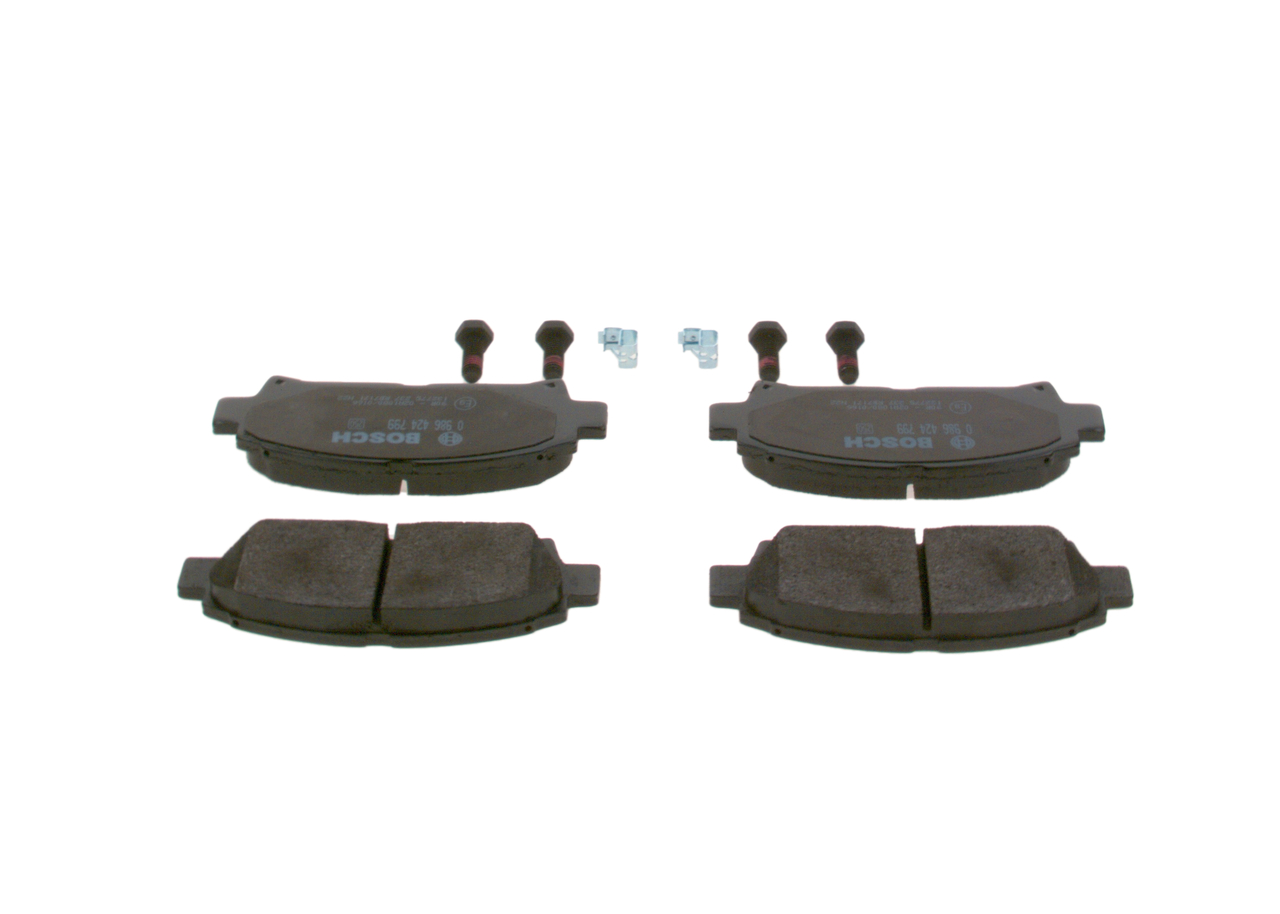 Placute frana BOSCH 0986424799