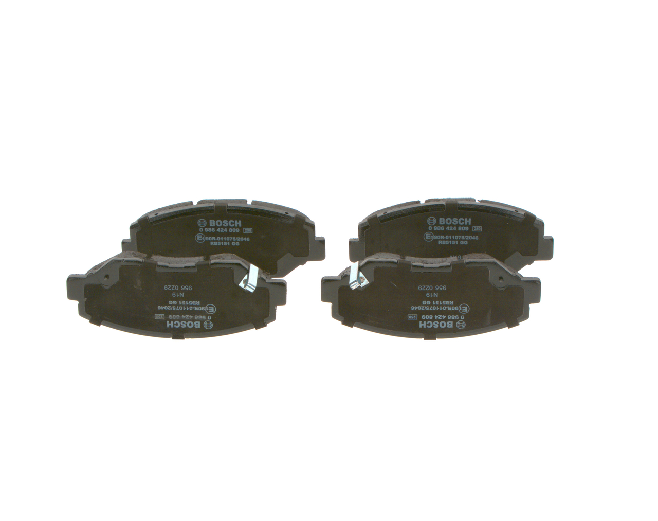 Placute frana BOSCH 0 986 424 809