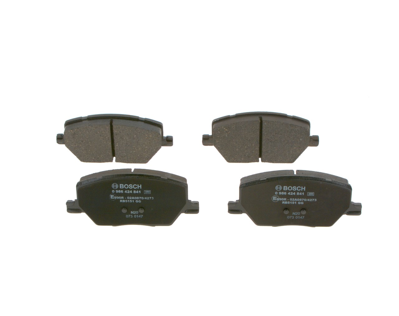 Placute frana BOSCH 0 986 424 841