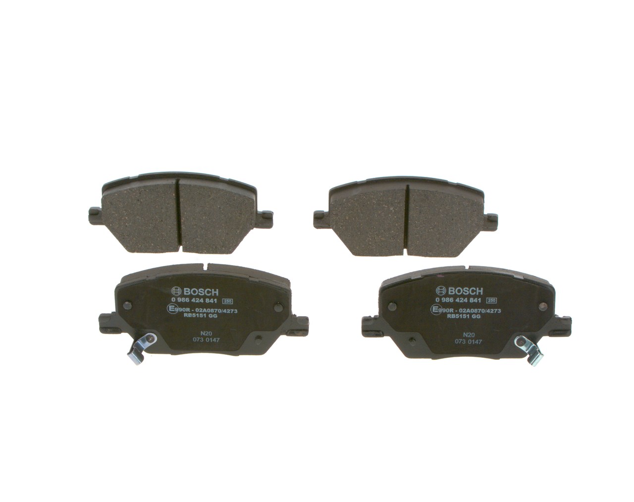 Placute frana BOSCH 0986424841