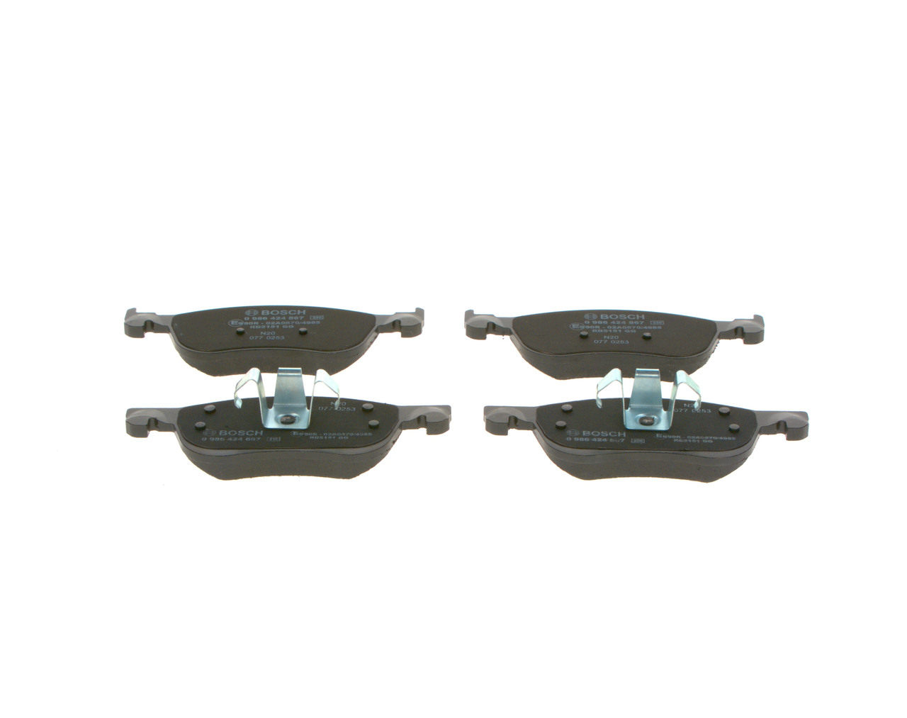 Placute frana BOSCH 0986424867