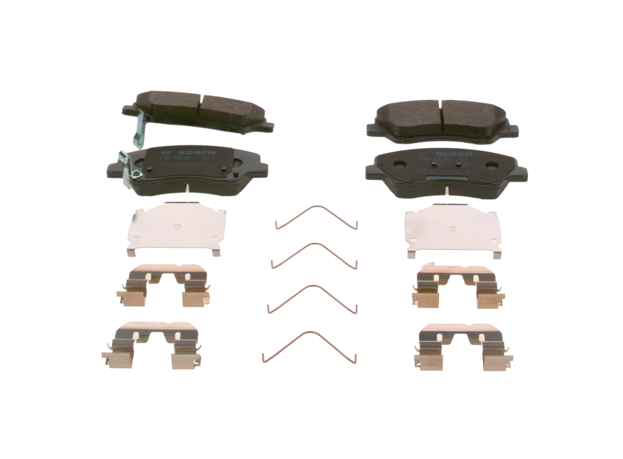 Placute frana BOSCH 0 986 424 951