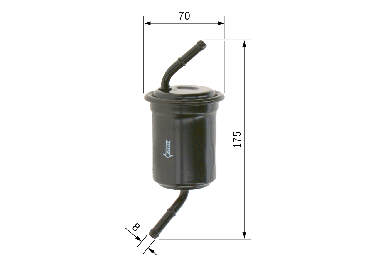 Filtru combustibil BOSCH 0986450108