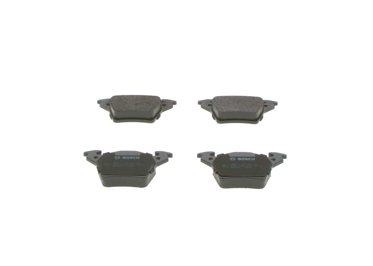 Placute frana BOSCH 0 986 460 002