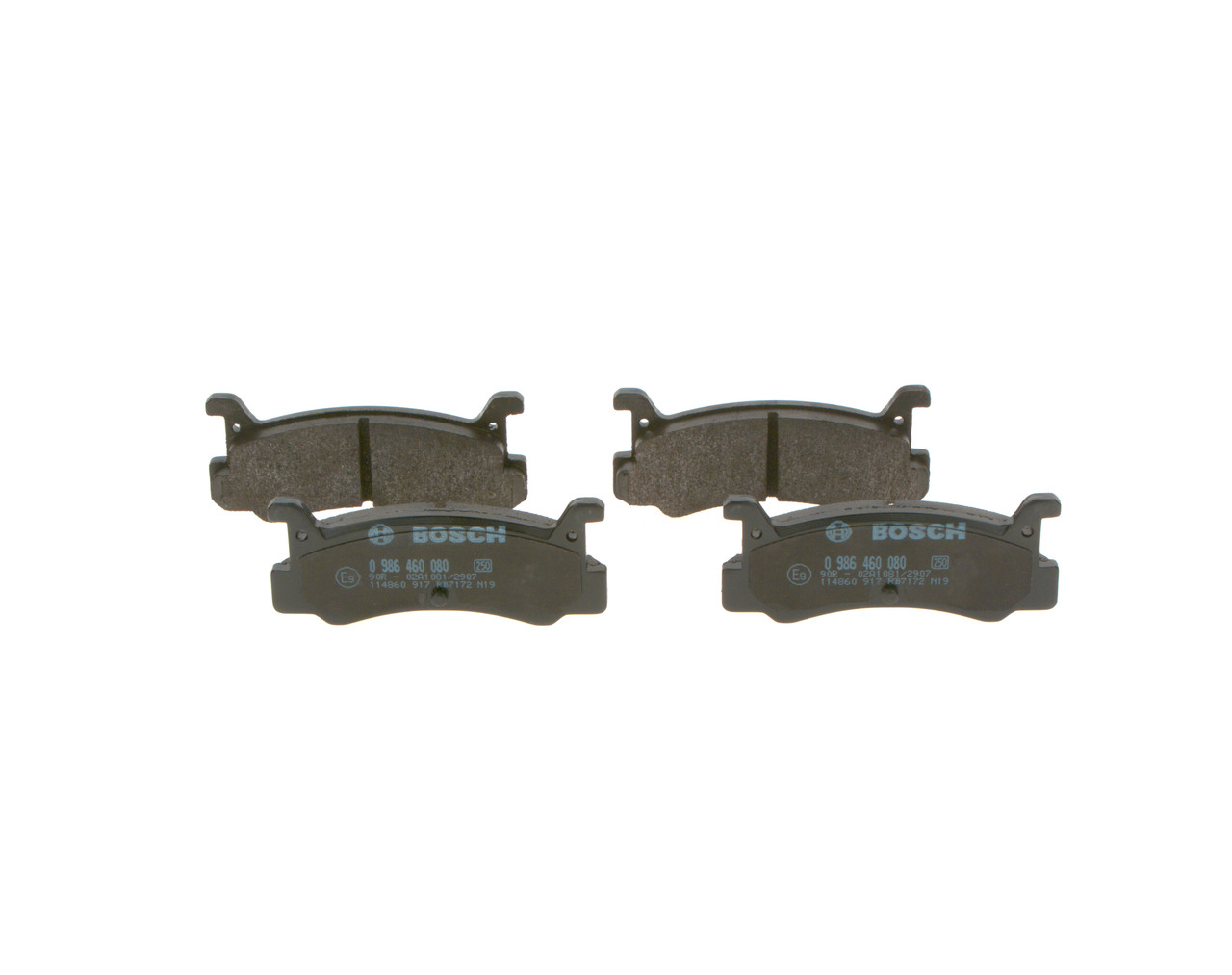 Placute frana BOSCH 0 986 460 080