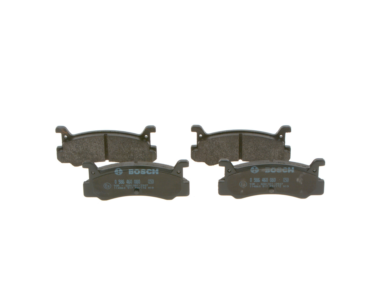 Placute frana BOSCH 0986460080