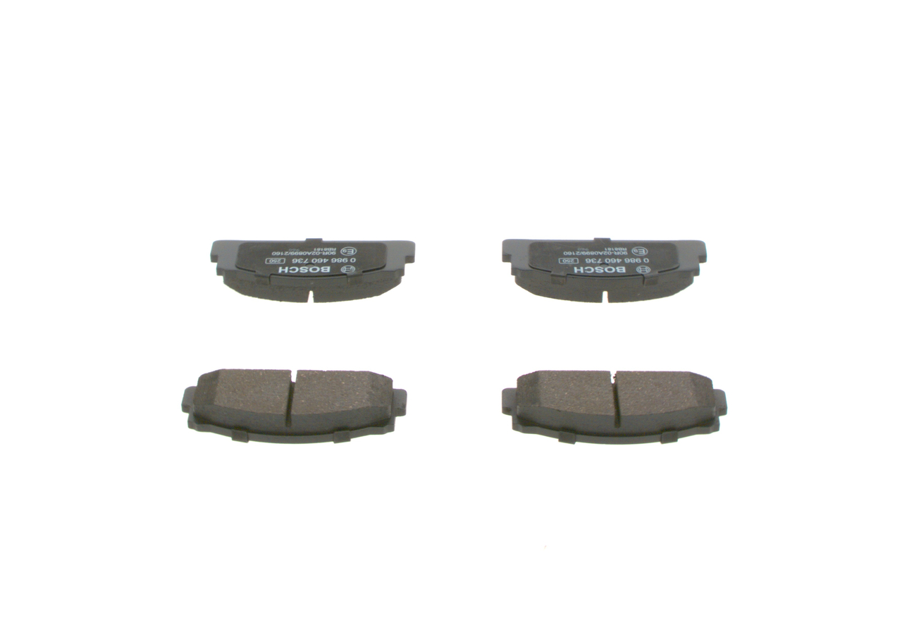 Placute frana BOSCH 0986460736
