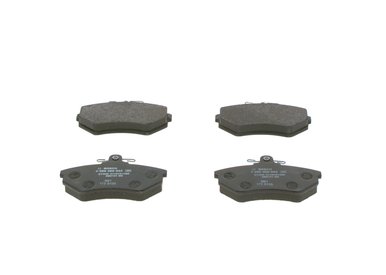 Placute frana BOSCH 0 986 460 943