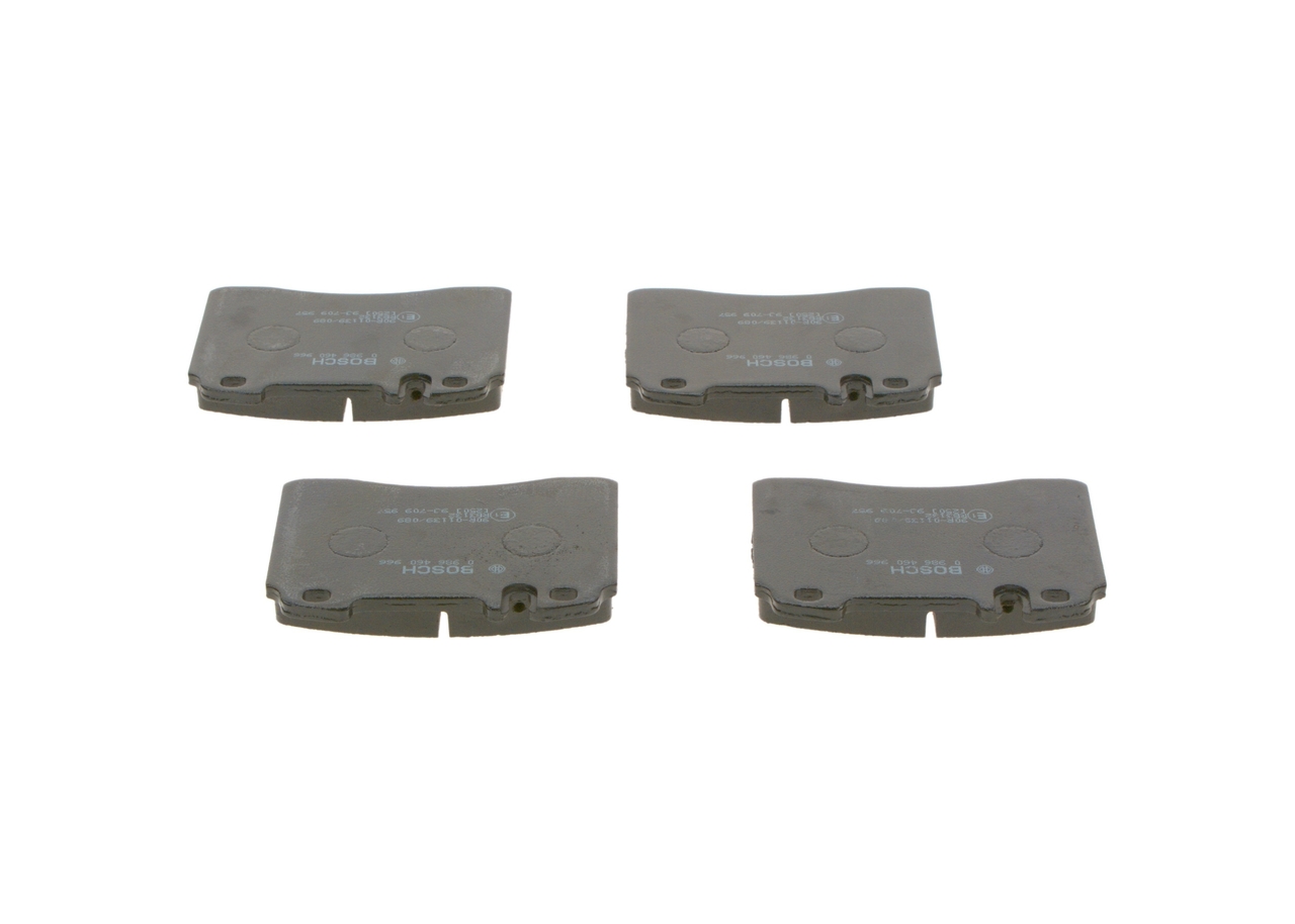 Placute frana BOSCH 0986460966