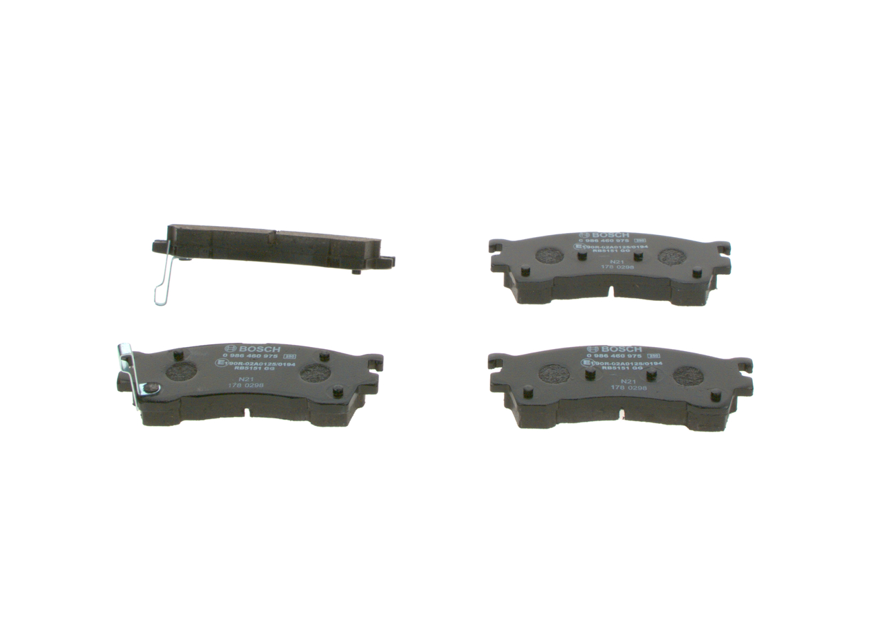 Placute frana BOSCH 0 986 460 975