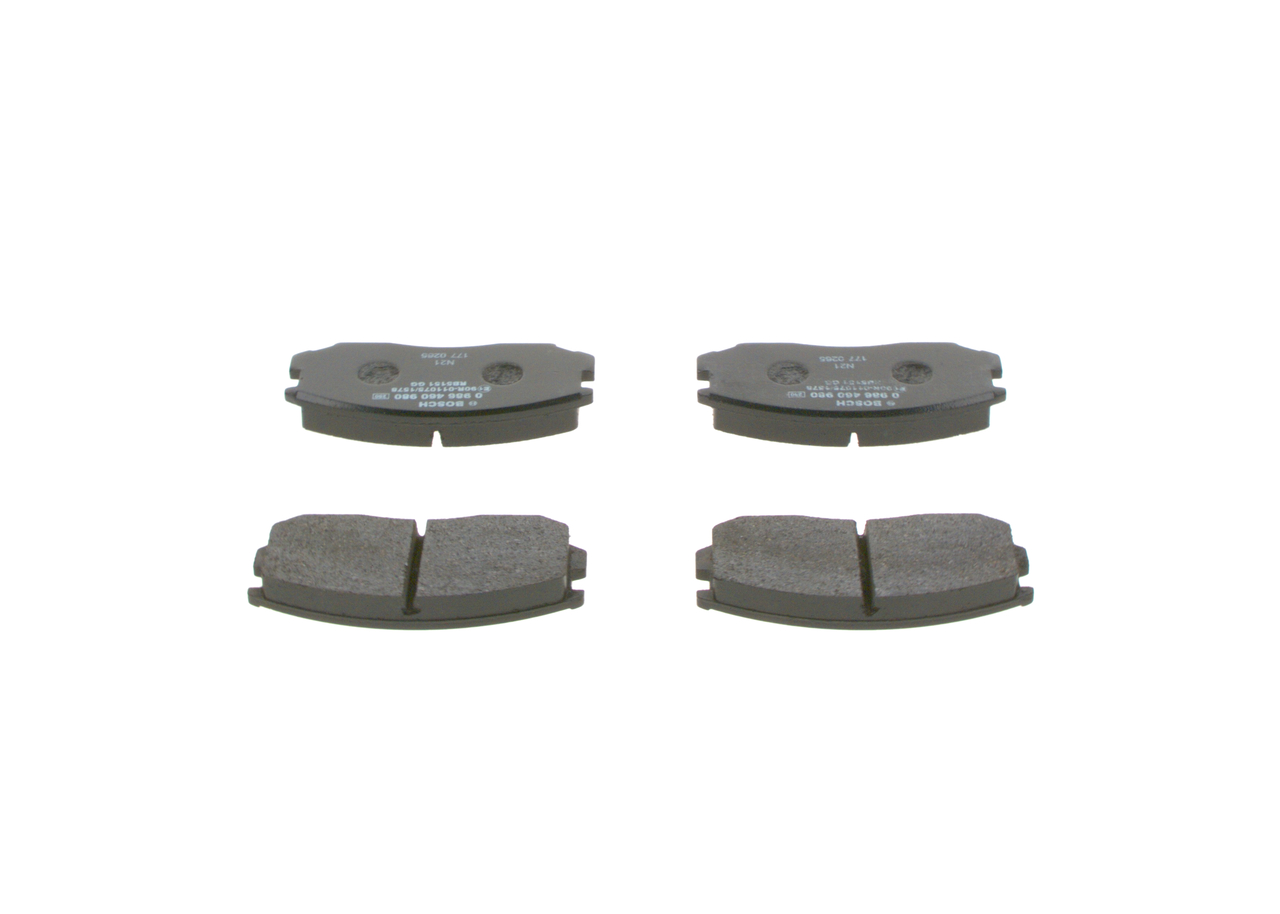 Placute frana BOSCH 0986460980