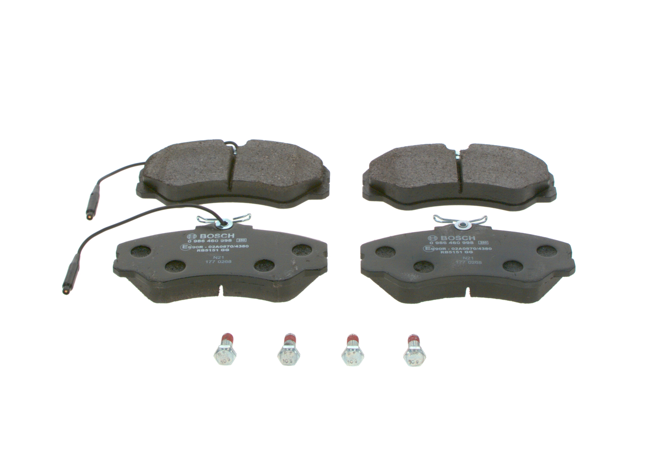 Placute frana BOSCH 0 986 460 998